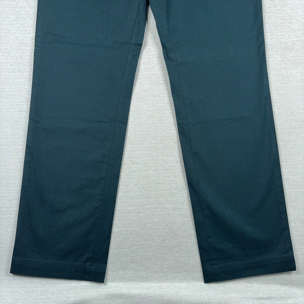 Banana Republic Aiden Stretch Chino SLIM FIT Pants Mens 36x34 Teal Straight NEW